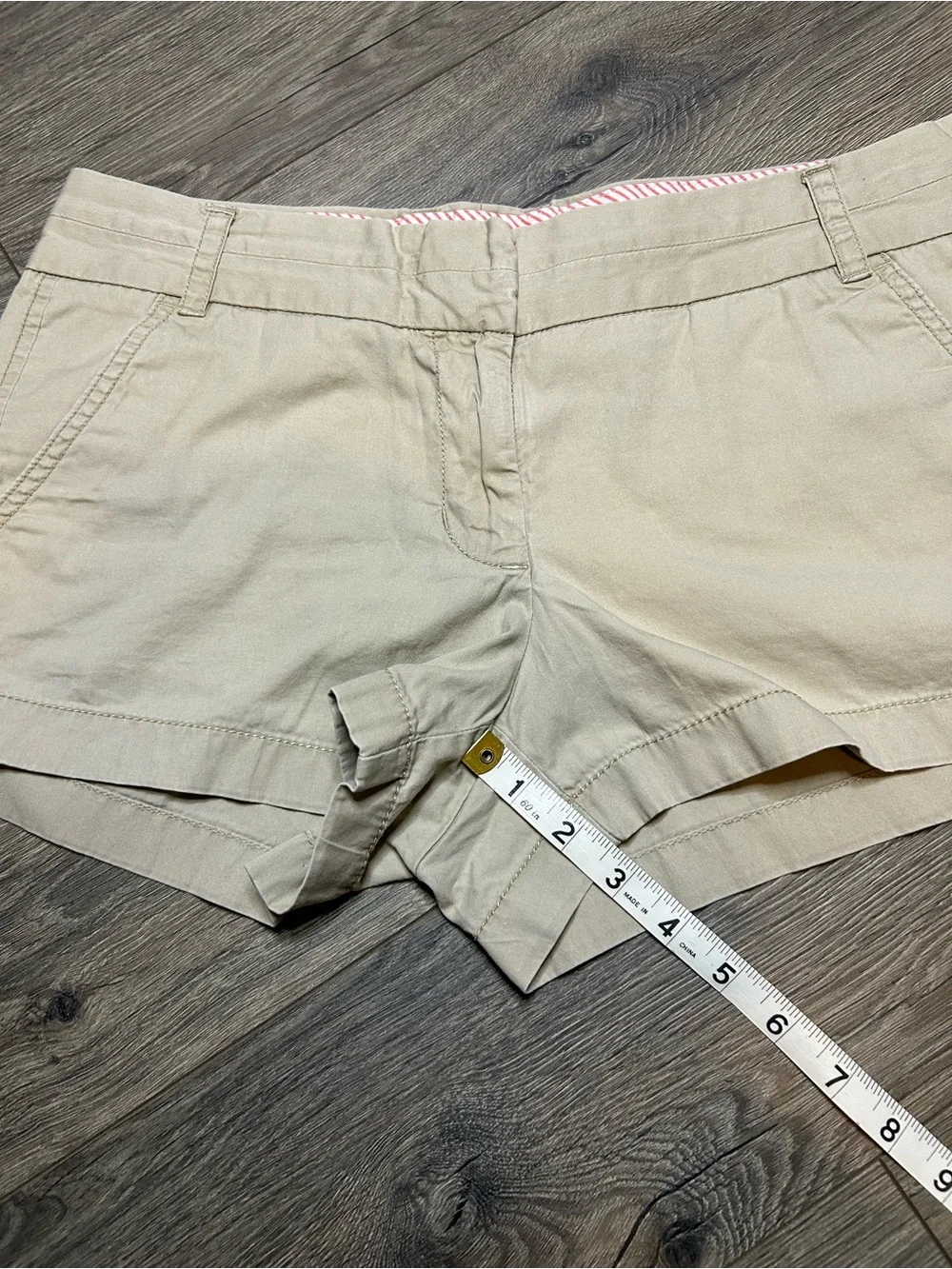 J. Crew Beige/Tan Casual Bermuda Shorts